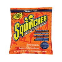 Sqwincher Corporation 016004-OR Sqwincher 9.53 Ounce Instant Powder Pack Orange Electrolyte Drink - Yields 1 Gallon (20 Packets
